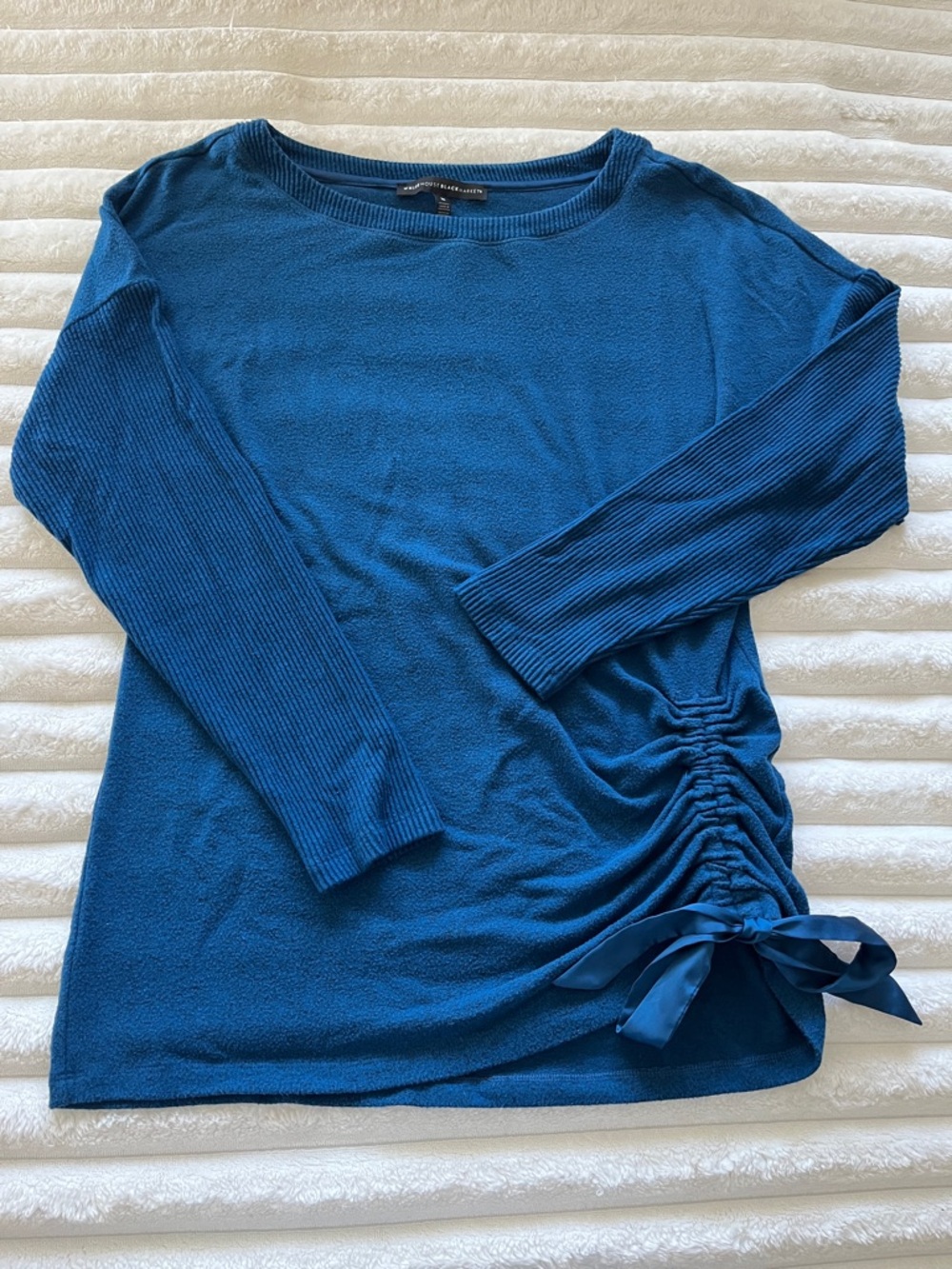WHBM Tie Hem Pullover Blouse!